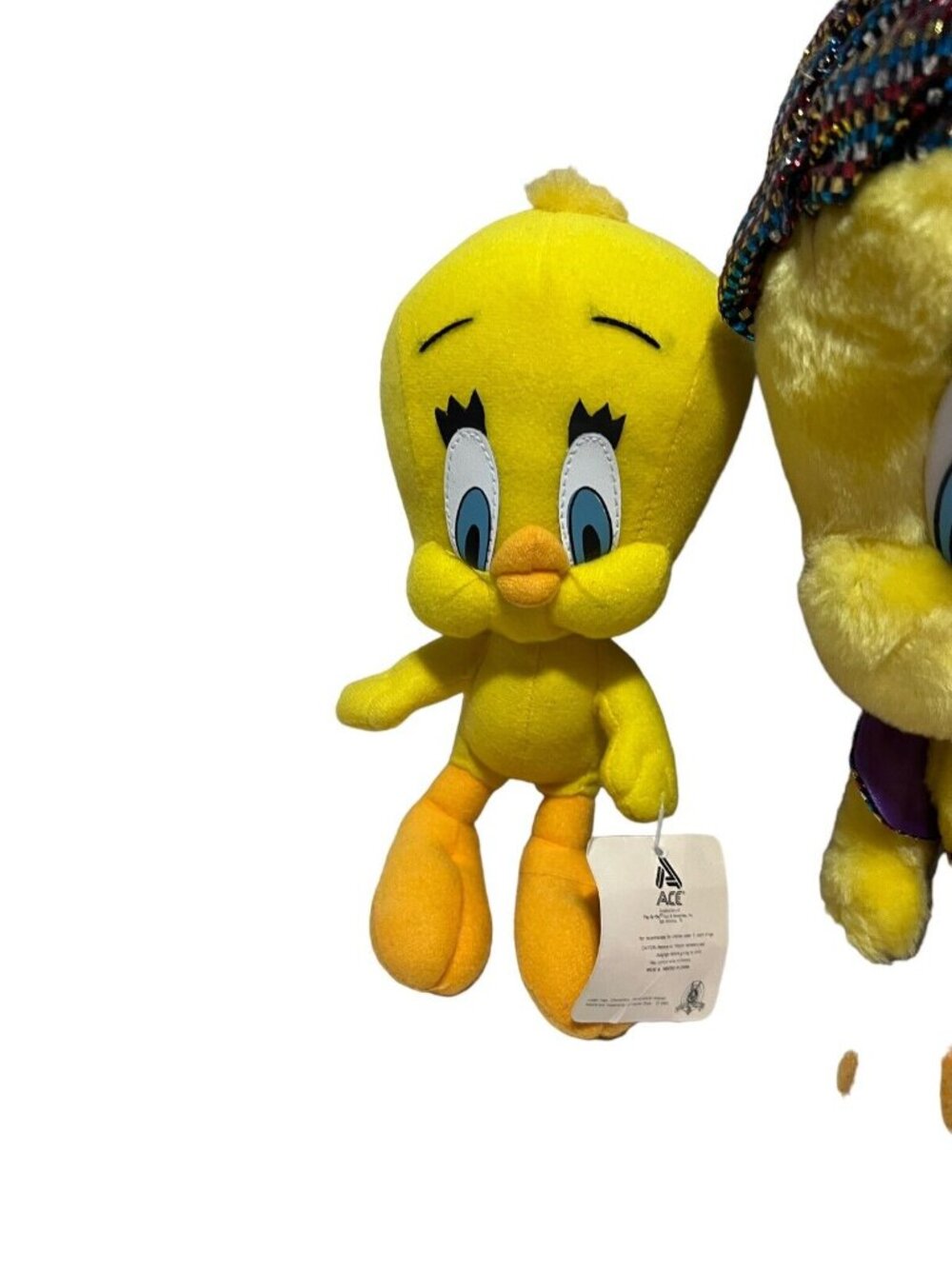 Looney Tunes Lot of 3 Tweety Bird Plush Stuffed Animal Toys Fortune Teller Vtg - Picture 6 of 16